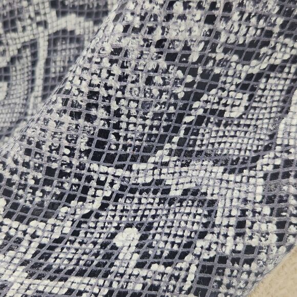 Aerosoles Women's Martha Stewart Hillside  Leather Snake Print Wedge Sandals - Picture 11 of 11